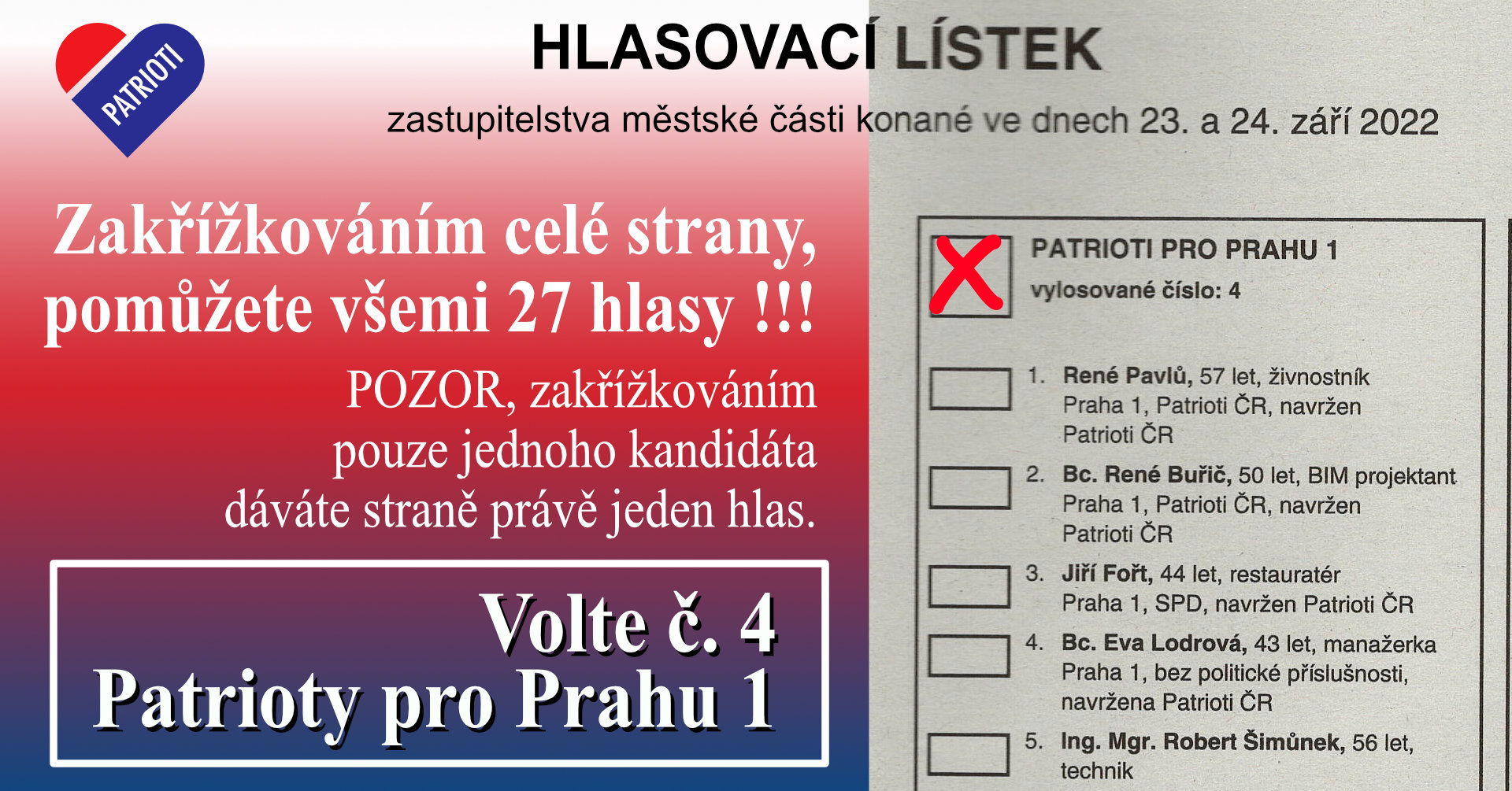 Jak na křížkování, kroužkování a komunální volby 2022